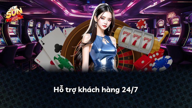 Hỗ trợ khách hàng 24/7